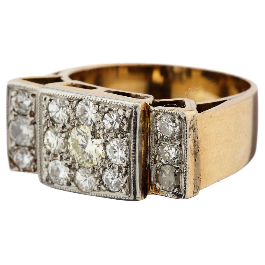 Diamant Ring Roségold 750