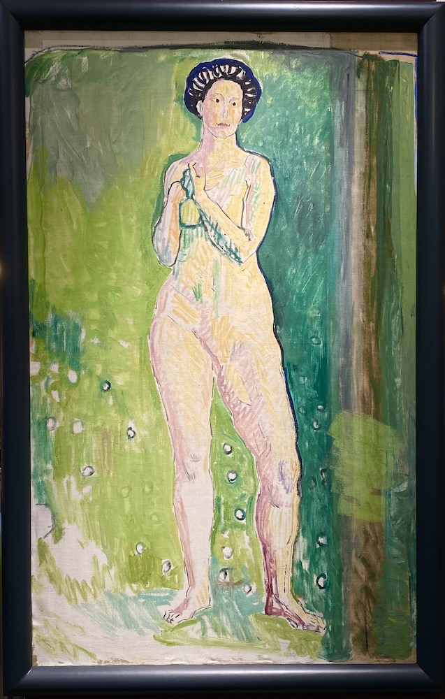 Ferdinand Hodler 1853-1918  STEHENDER FRAUENAKT 