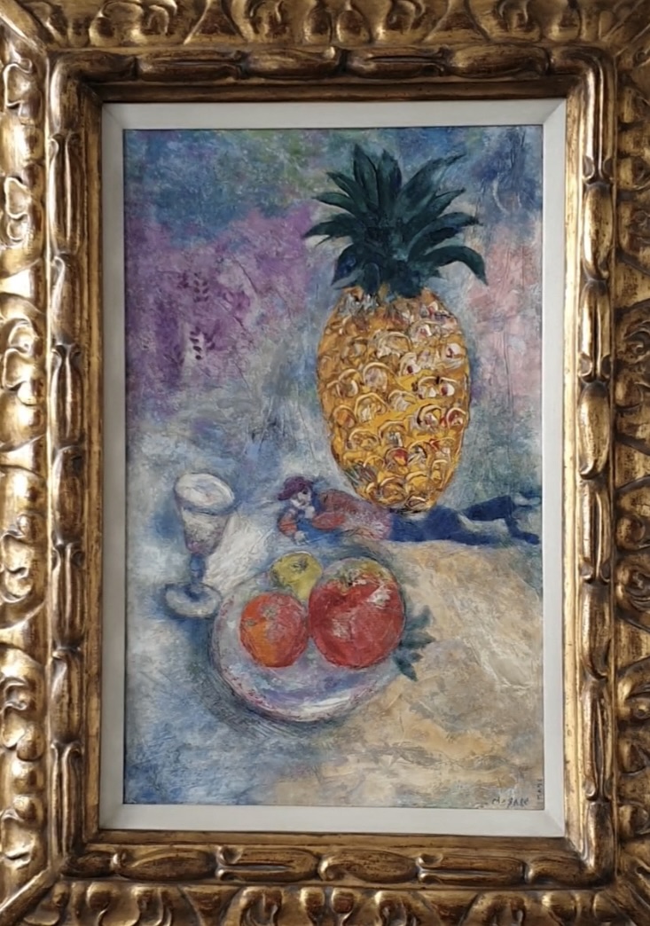 Marc Chagall Nature morte à l'ananas, 1928