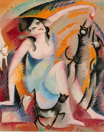 Painting Alice BAILLY