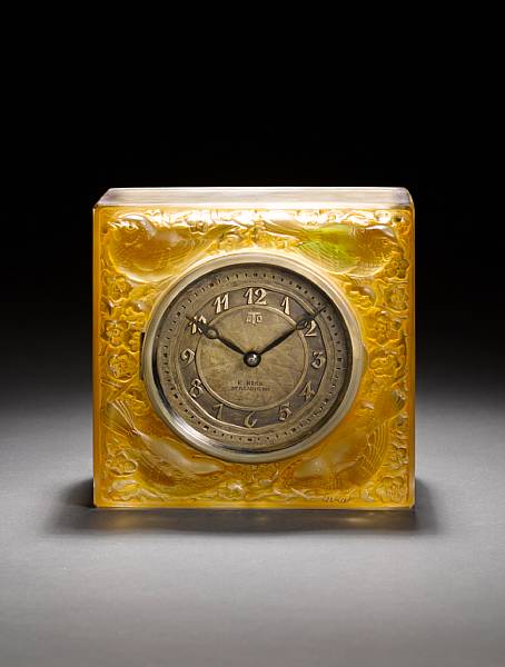 René Lalique Clock