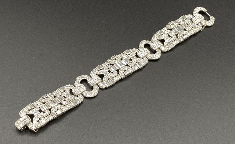 Art Déco Diamond Bracelet 1920