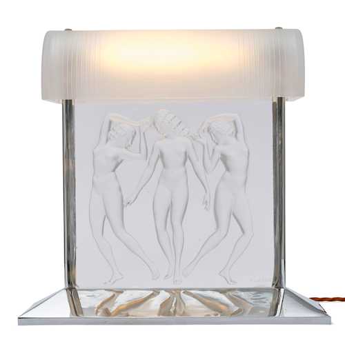 RENE LALIQUE TISCHLAMPE 
